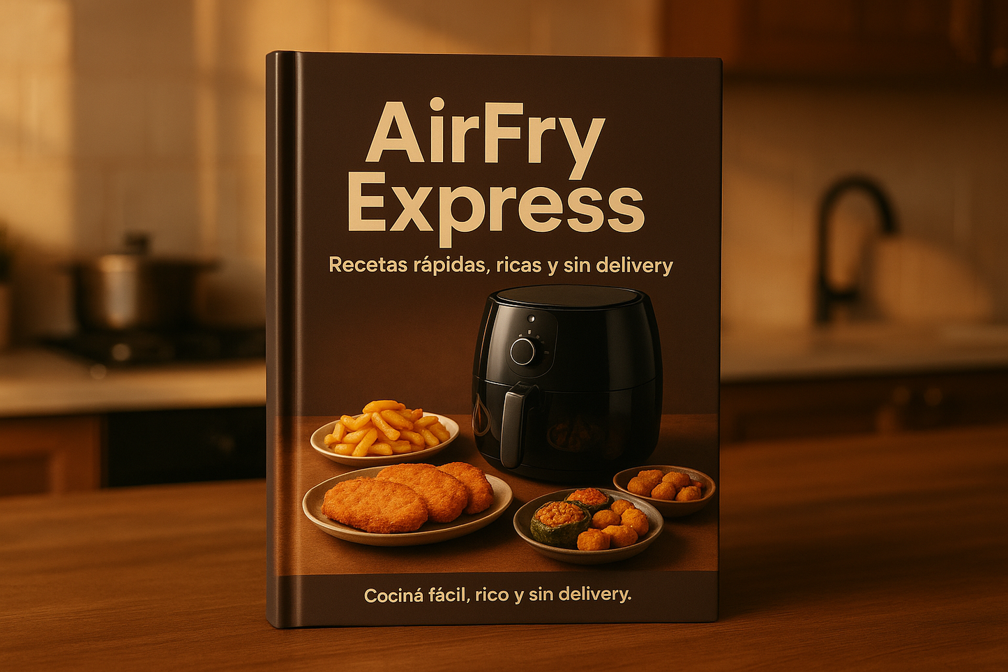AirFry Express - Recetas sin vueltas para tu vida diaria.
