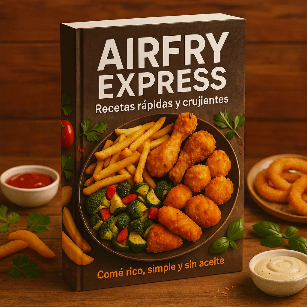 AirFry Express - Recetas sin vueltas para tu vida diaria.